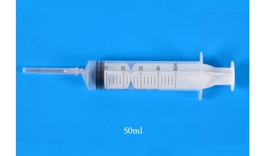 Sterile syringes for single use