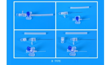 Venous indwelling needle for single use